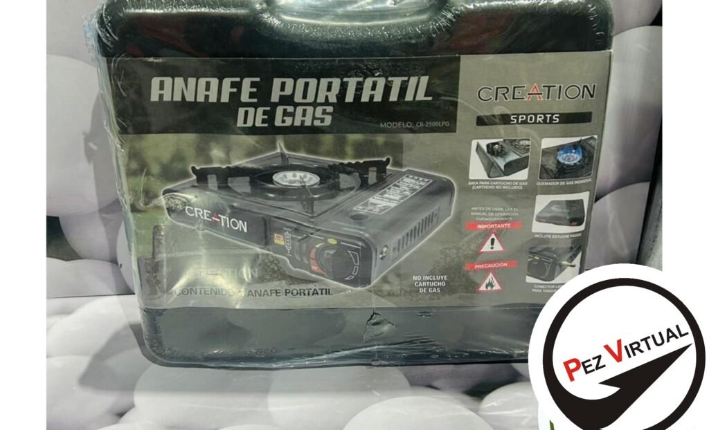 Anafe Portátil con Gas