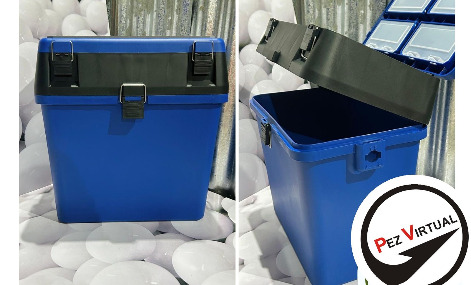 Caja 3 en Uno Azul
