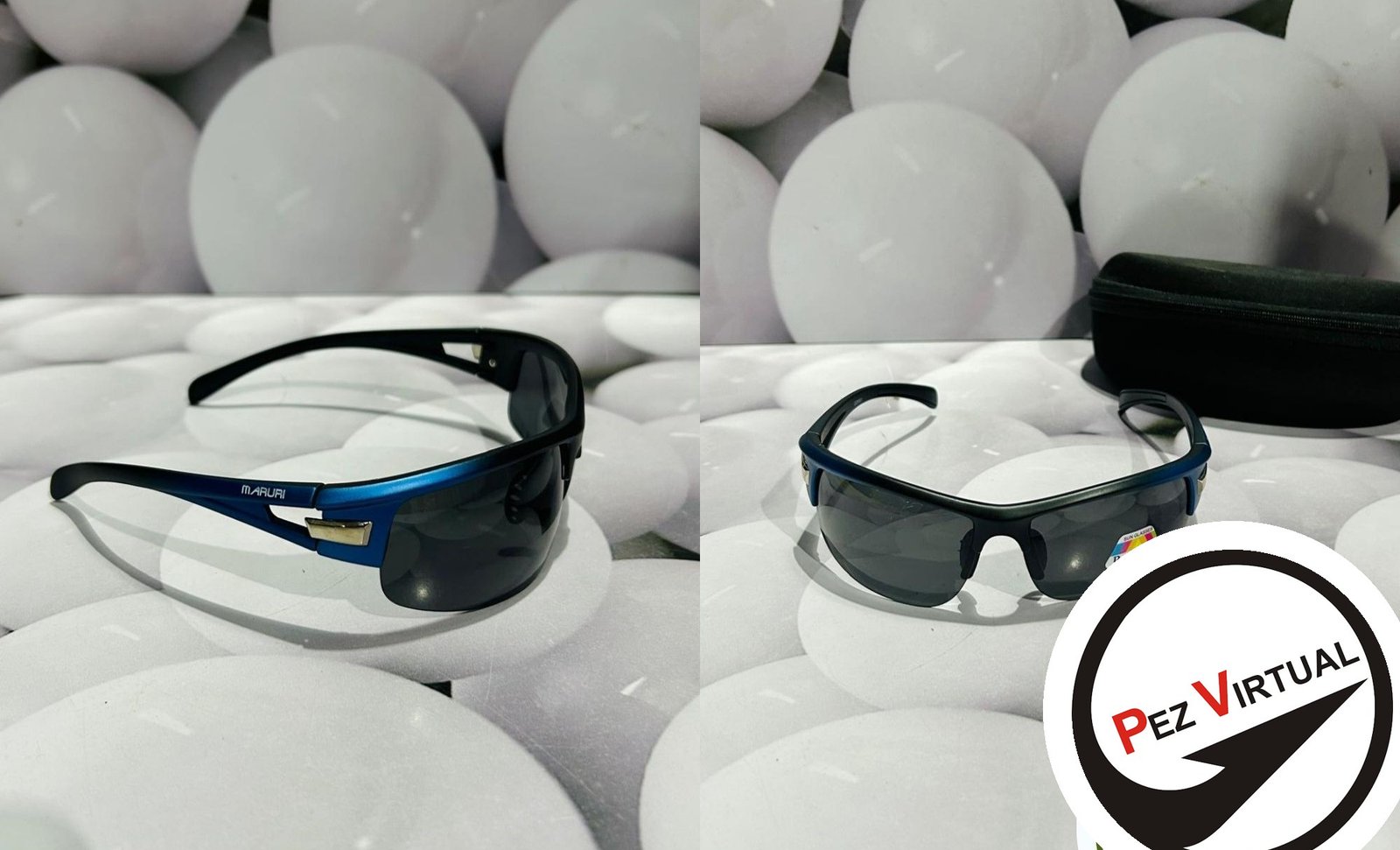 Lentes Maruri Borde Azul