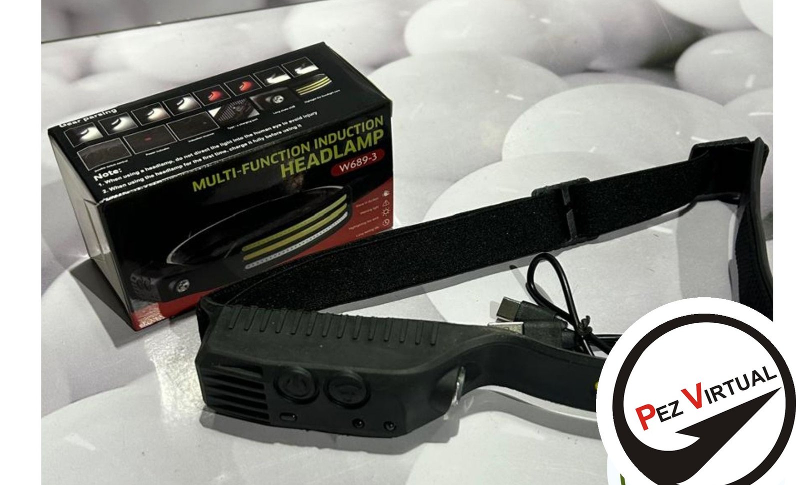 Linterna Vincha con Sensor