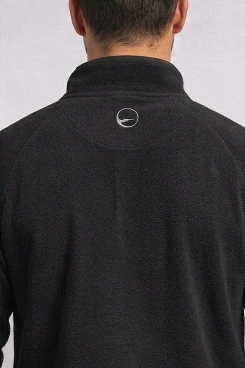 Buzo Micropolar Pez Virtual – Negro espalda