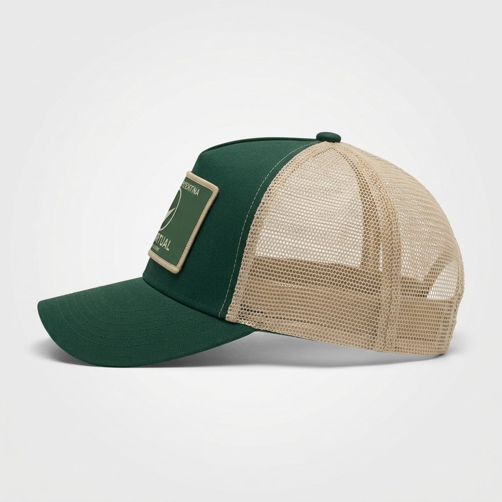 Gorra Trucker Pez Virtual – Laguna Argentina perfil