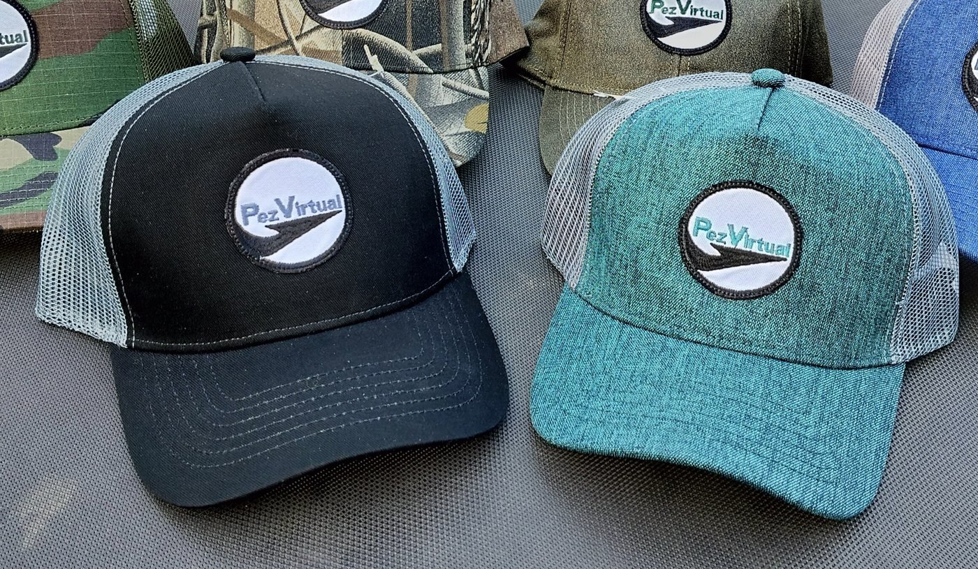 Gorra de pesca Pez Virtual